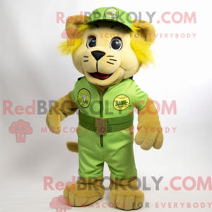 Lime Green Tamer Lion...