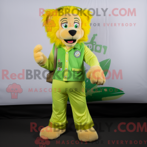 Lime Green Tamer Lion...