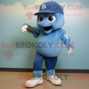 Blue Baseball Glove...