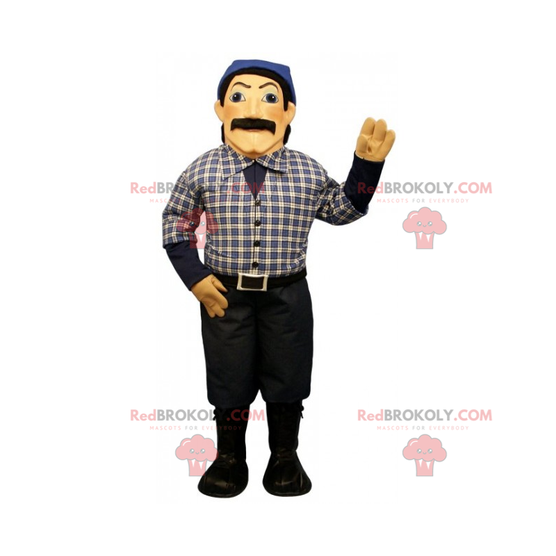 Character mascot - Plumber - Redbrokoly.com
