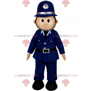Karaktermaskot - politimand - Redbrokoly.com