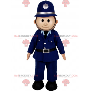 Mascote do personagem - Policial - Redbrokoly.com