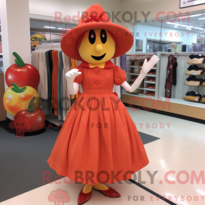 Peach Pepper maskot kostume...