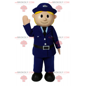 Karaktermascotte - Politieagente - Redbrokoly.com