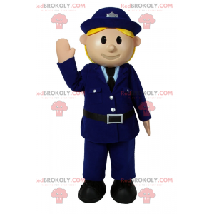 Maskot postavy - policistka - Redbrokoly.com