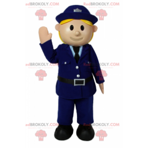 Mascote do personagem - Policial - Redbrokoly.com