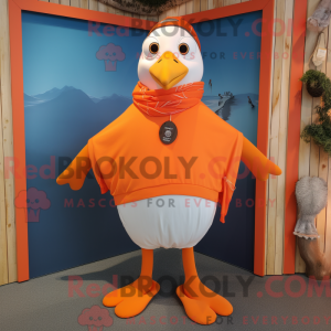 Máscara de Orange Gull com...