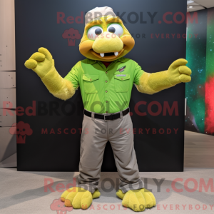 Disfraz de mascota águila...
