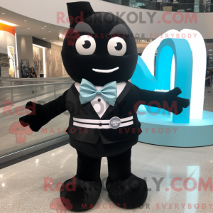 Sort Momentum maskot...