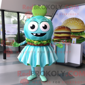 Cyaan Hamburger...