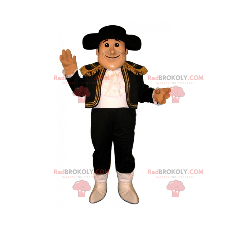 Mascote do personagem - Toreador - Redbrokoly.com