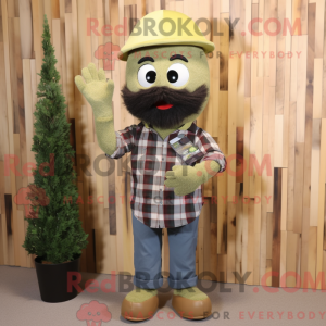 Postava maskota Olive Phone...