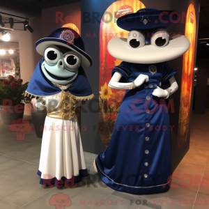 Navy Fajitas mascot costume...