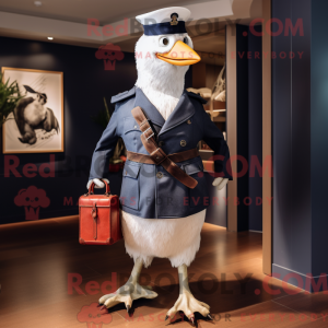 Postava maskota Navy Gull...