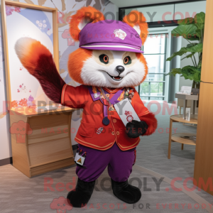 Lavendel rode panda...