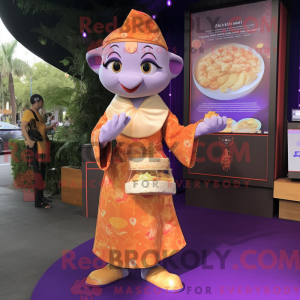 Lavender Pad Thai mascot...
