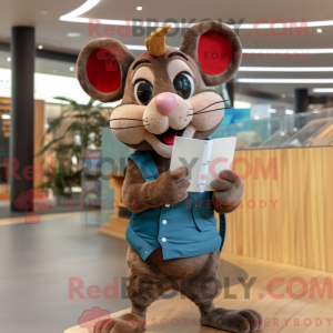 Costume mascotte de rat...