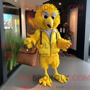 Gul Harpy maskot...