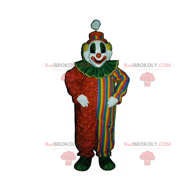 Circus karakter maskot - klovn - Redbrokoly.com