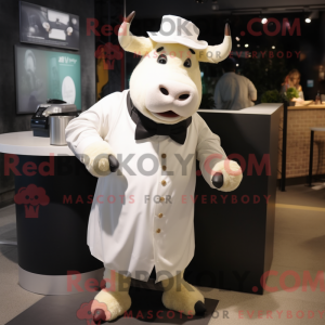 White Steak maskot...