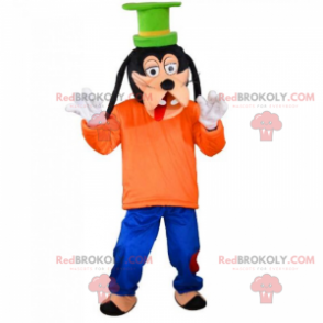 Mascotte van Disney-personage - Goofy - Redbrokoly.com