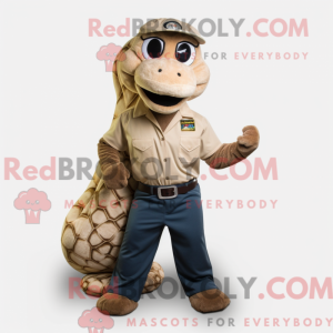 Costume mascotte d Anaconda...