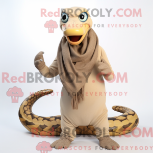 Disfraz de mascota anaconda...
