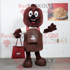 Maroon Chocolates maskot...