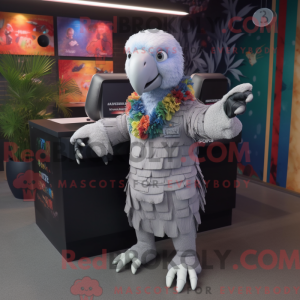 Silver Parrot mascot...