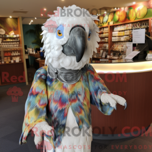 Silver Parrot mascot...