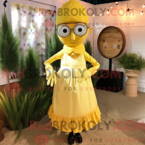Lemon Yellow Paella mascot...
