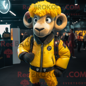 Personaggio mascotte Ariete...
