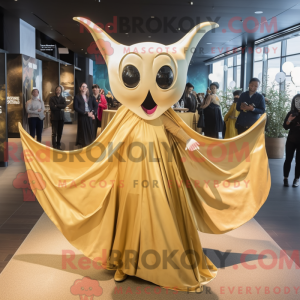 Maskotdraktfigurat Gold...