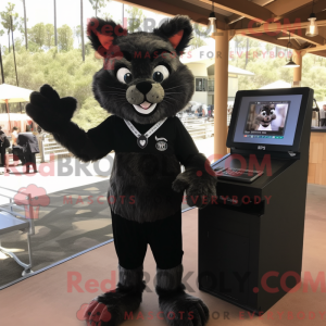 Costume mascotte de Bobcat...