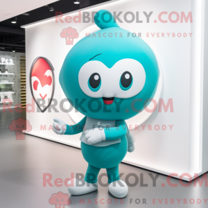 Teal Arrow Of Love mascot...