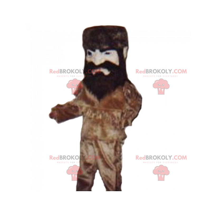 Mascote de personagem europeu - Rússia - Redbrokoly.com