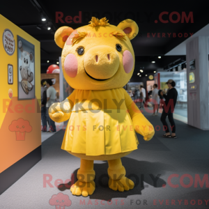 Costume mascotte de cochon...