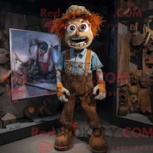 Disfraz de mascota de Rust...