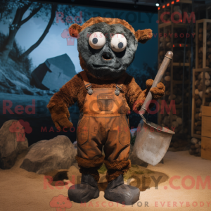 Disfraz de mascota de Rust...