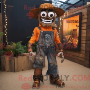 Fantasia de mascote Rust Graveyard com macacão e tornozeleiras - Mascotes do cemitério - REBROKO_258326 - RedBrokoly.com