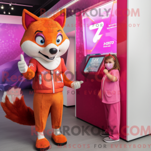 Costume mascotte de Renard...