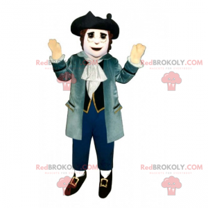 Historical character mascot - Molière - Redbrokoly.com