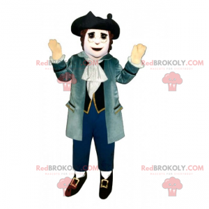 Mascotte de personnage historique - Molière - Redbrokoly.com