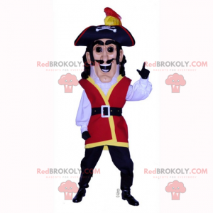 Historyczna maskotka postaci - Pirat - Redbrokoly.com