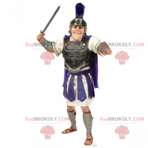 Mascote de personagem histórico - romano - Redbrokoly.com