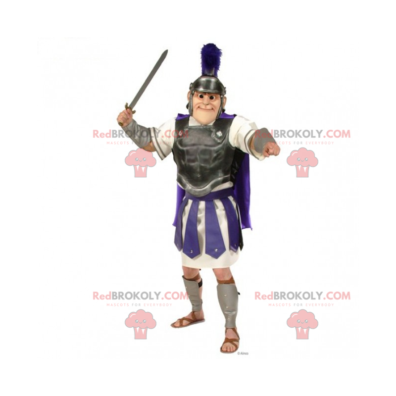 Historical character mascot - Roman - Redbrokoly.com