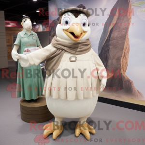 Disfraz de mascota pingüino...