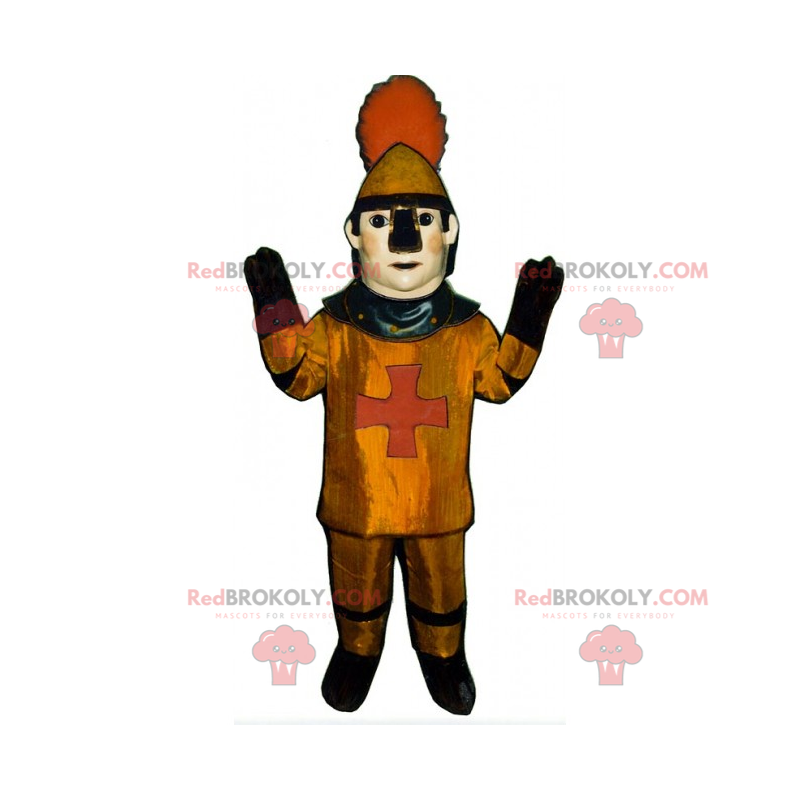 Historischer Charakter Maskottchen - Mittelalter Soldat - Historischer Charakter Maskottchen - Mittelalter Soldat -