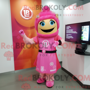 Disfraz de mascota Pink...