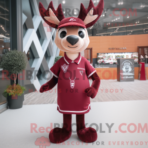 Postava maskota Maroon Deer...